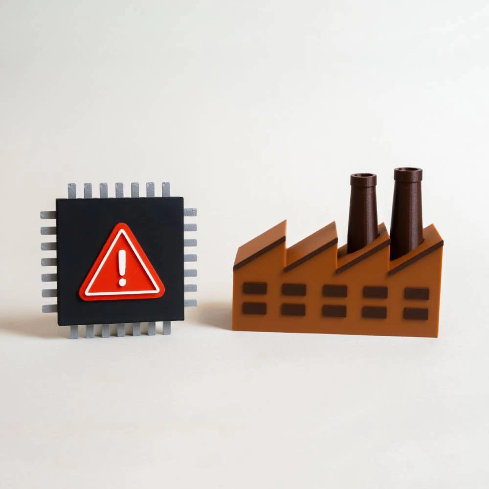 industrial thermal sensor alert